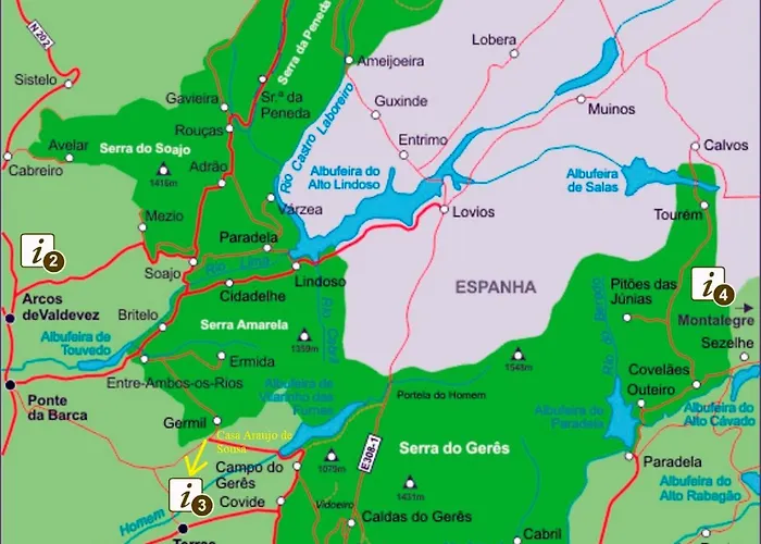 펜션 Refugio Rural No Geres - Casa Araujo De Sousa